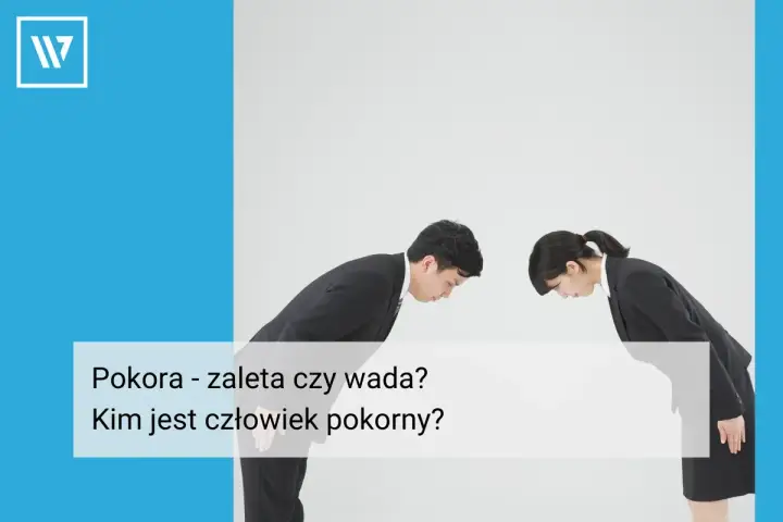 Dwoje ludzi w garniturach kłania się sobie. Czy pokora to zaleta, czy wada? Kim jest człowiek pokorny?