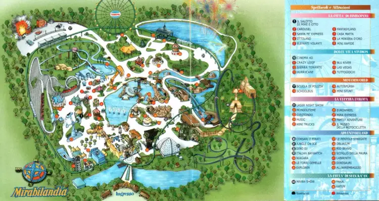 Mirabilandia: mappa, attrazioni e consigli per la tua visita perfetta