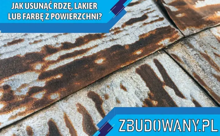 Jak usunąć rdzę z metalu? Zdjęcie przedstawia zardzewiałą, metalową powierzchnię, która wymaga renowacji.