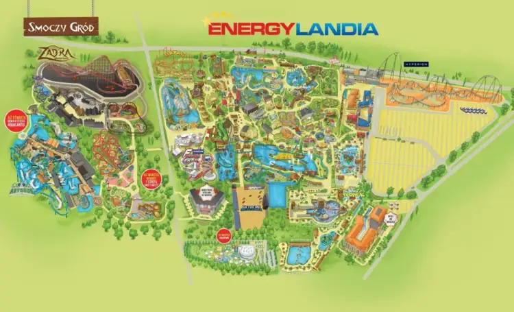 Energylandia: Co zobaczysz? Wizualny przewodnik po strefach