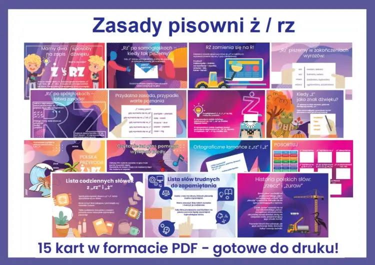 Zasady pisowni "ż" i "rz" wyjaśnione w przystępny sposób. Dowiedz się, dlaczego morze piszemy przez rz i poznaj inne zasady.