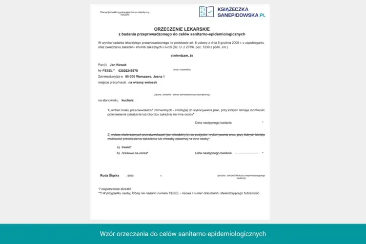 Pismo do Sanepidu: Gotowe wzory i instrukcje krok po kroku