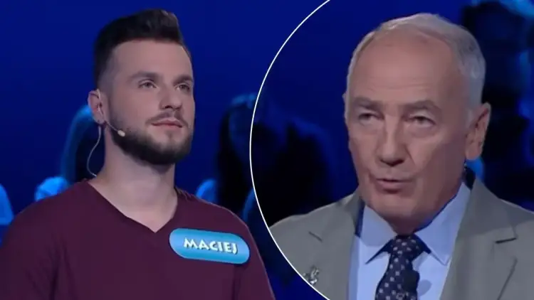 Młody Maciej z Familiady i starszy pan w garniturze. Czy to on, jaki może być pilot Familiady?