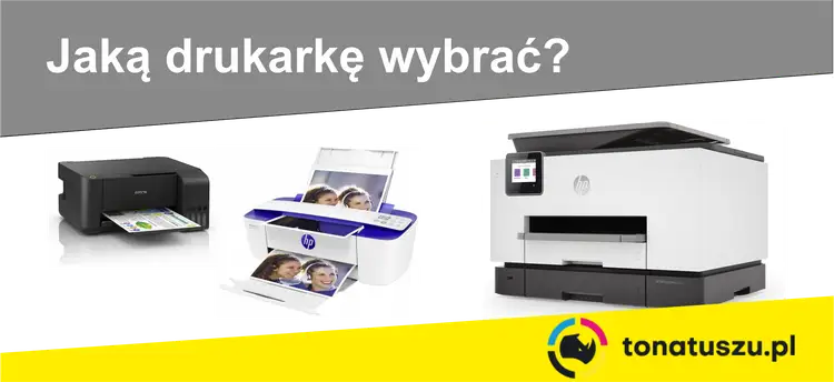 Porównanie drukarki laserowej i atramentowej. Którą wybrać? Zobacz trzy modele: Epson, HP.