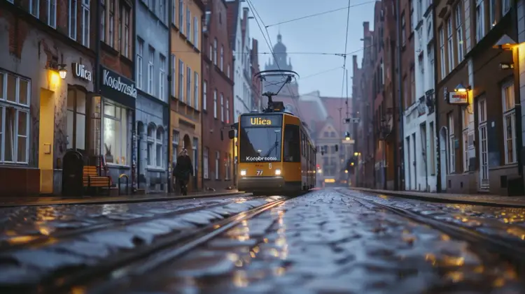Dojazd i lokalizacja ul. Kołobrzeskiej 77 w Gdańsku