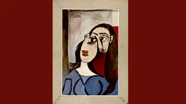 Jedna z najsłynniejszych obrazów Picassa, przedstawiająca dwie twarze kobiety w charakterystycznym stylu kubistycznym.
