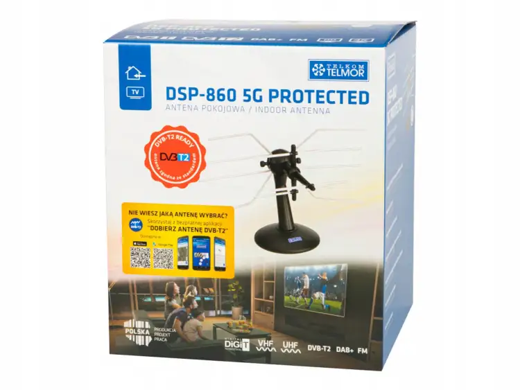 Telmor DSP-860: DVB-T2 bez zakłóceń 5G/LTE? Ekspert radzi!