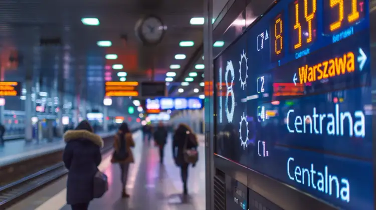 Połączenia pkp z Radomia do Warszawy - rozkład i informacje 