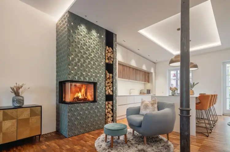 Kominek narożny w salonie – jaki wybrać, jakie ma zalety?