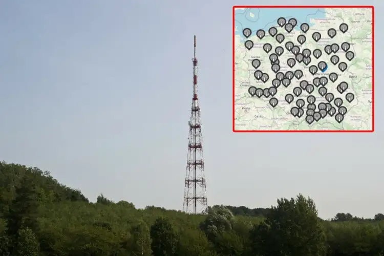 Nadajnik DVB-T2: Znajdź i ustaw antenę dla idealnego odbioru TV