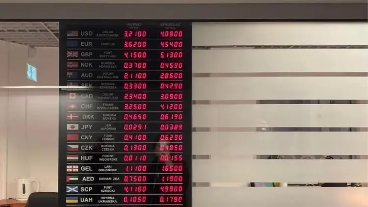 Gdzie wymienić Euro na złotówki? Najlepsze kantory i banki