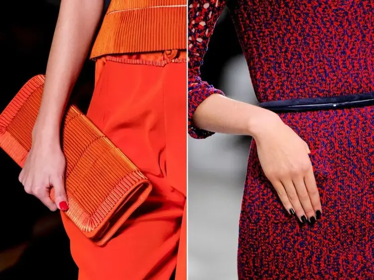 Czerwona sukienka i czarne paznokcie – klasyka. A jakie paznokcie do czerwonej sukienki? Zobacz, jak dobrać idealny manicure do tej barwy.