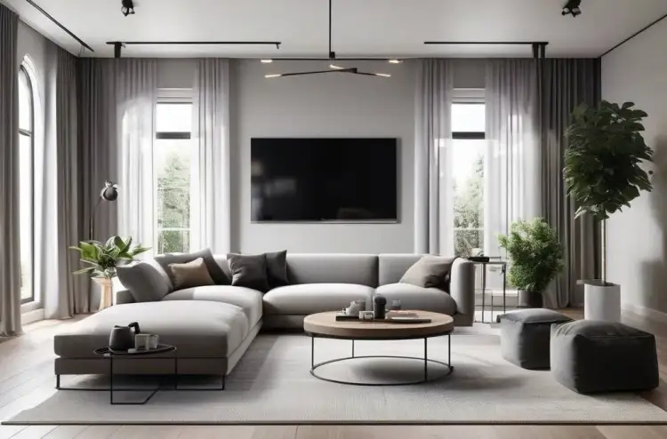 Jak kreatywnie urządzić wnętrze z dwoma oknami na jednej ścianie