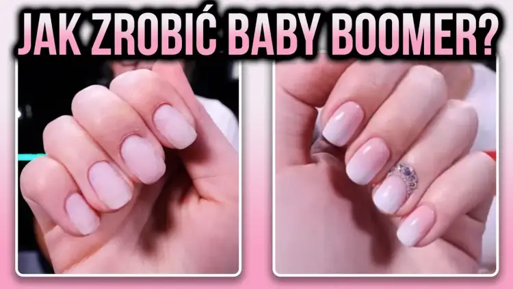 Jak zrobić baby boomer na paznokciach żelowych?
