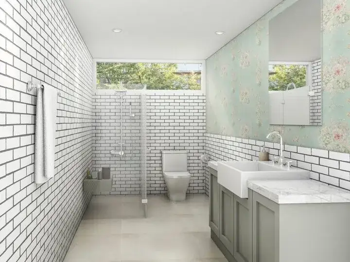 Jaką tapetę do łazienki wybrać, aby uniknąć kłopotów z wilgocią?