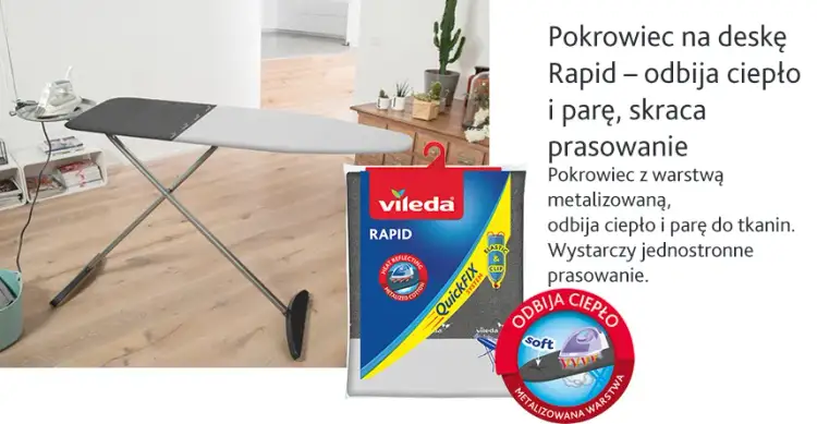 Czy można prać pokrowiec na deskę do prasowania Vileda? Odpowiedź zaskakuje