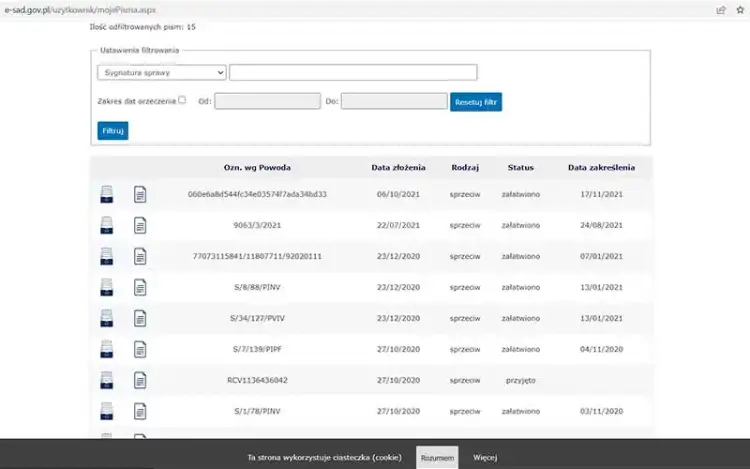 Jak sprawdzić sprawę w e-sądzie bez zakładania konta i stresu