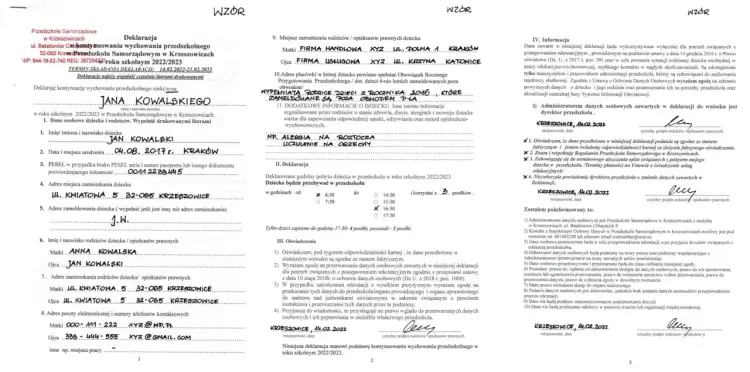 Jak poprawnie wypełnić wniosek do przedszkola: Prosty poradnik