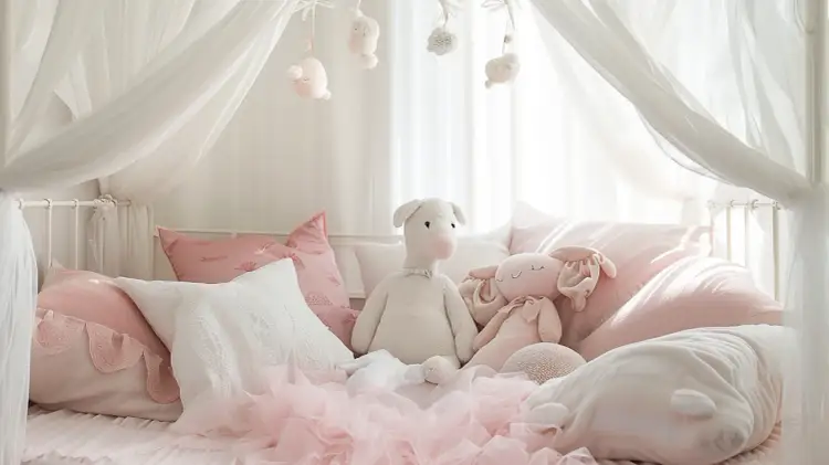Baldachim do pokoju dziewczynki: Dodaj uroku do pokoju dziecka