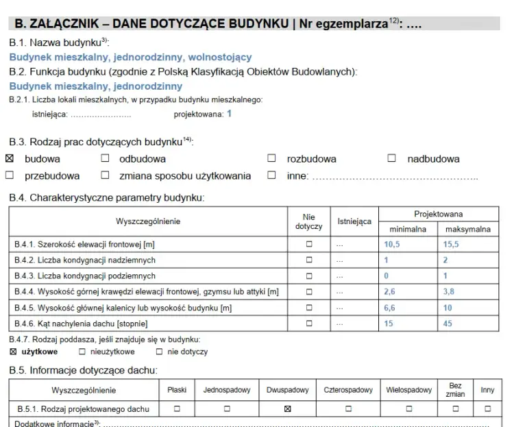 Jak poprawnie wypełnić wniosek o warunki zabudowy - praktyczny wzór
