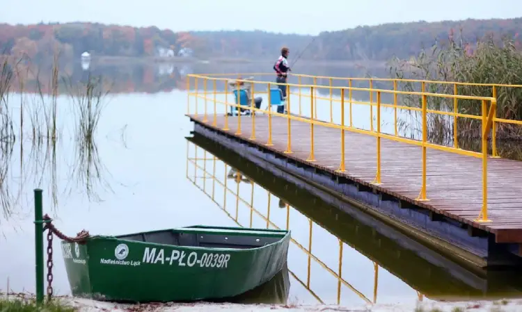 Jezioro Łąckie - ulubione miejsce wypoczynku na mazowieckim szlaku wodnym