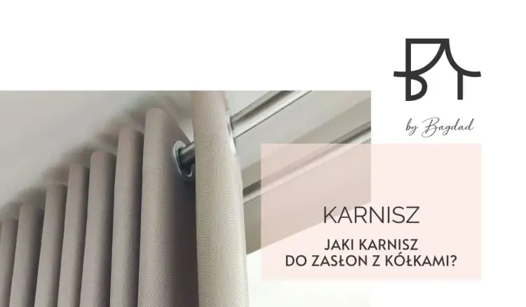 Zasłony z kółkami wiszą na karniszu. Dowiedz się, jaki karnisz do zasłon z kółkami wybrać, by stworzyć stylowe wnętrze.