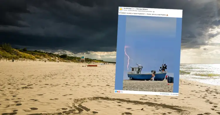 Co zrobiła ta pani, kiedy zobaczyła to na plaży?