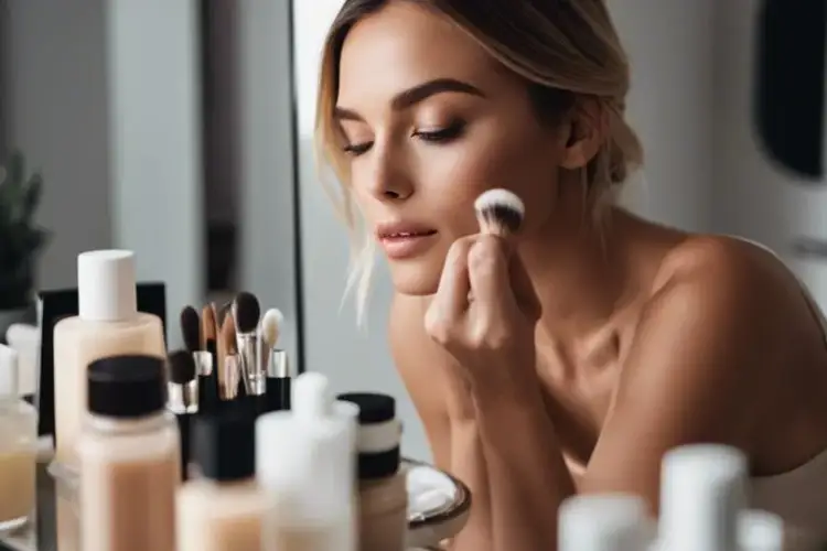 Czy korektor pod oczy powinien być jaśniejszy, by uniknąć efektu maski?