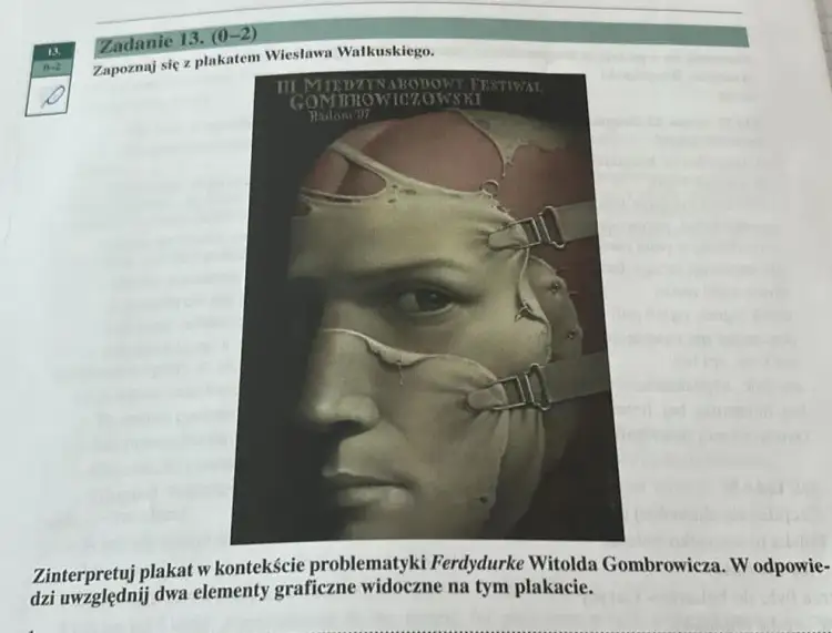 Plakat "Ferdydurke" - od literatury do sztuki: jak zmienił oblicze