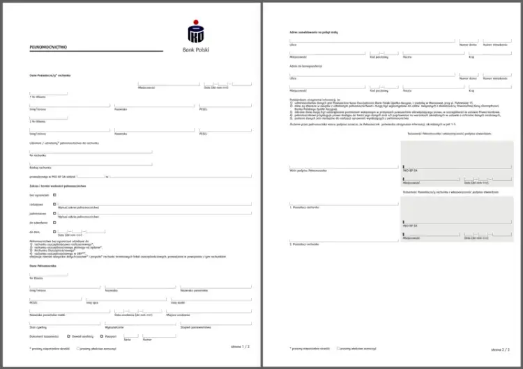 Upoważnienie do Konta Bankowego - Wzór Pełnomocnictwa, Jak Samemu Napisać