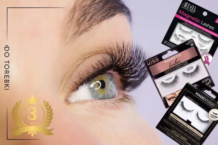 Piękne, długie rzęsy na oku i opakowania z napisem "Magnetic Lashes". Czy rzęsy magnetyczne są jednorazowe? Nie, są wielokrotnego użytku!