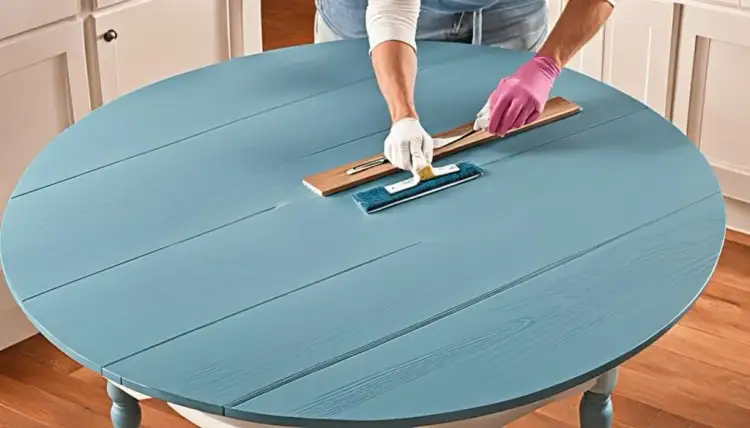 Jakim lakierem pomalować blat stołu, aby uzyskać trwały efekt?