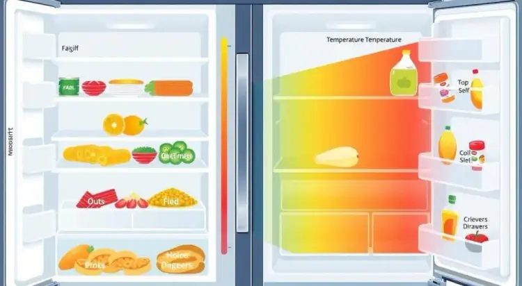 Lodówka: Jak ustawić temp. dla świeżej żywności i oszczędności?