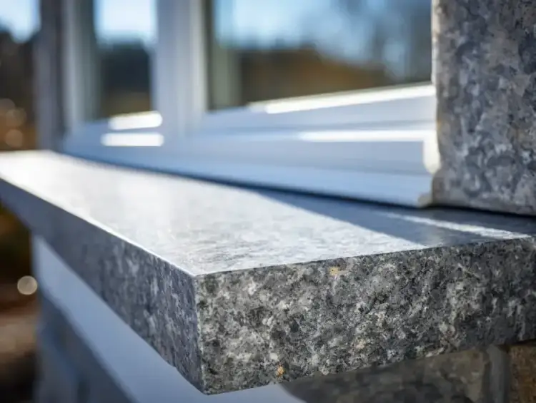 Ile powinien wystawać parapet zewnętrzny granitowy dla skutecznej drenażu?