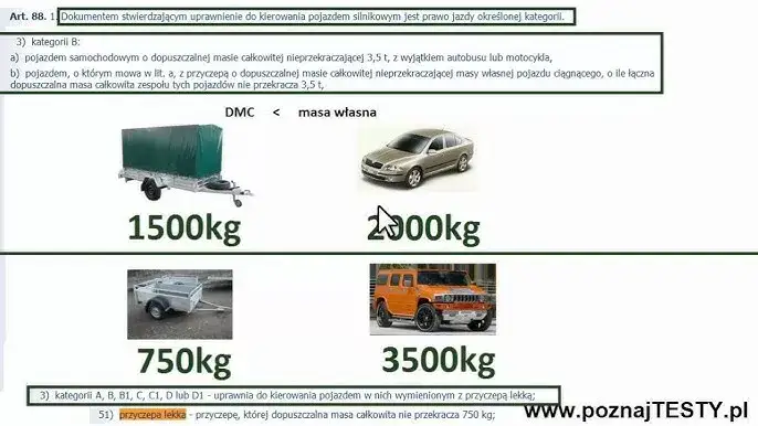 Ile waży zestaw ciężarowy? Poznaj wagi i limity DMC