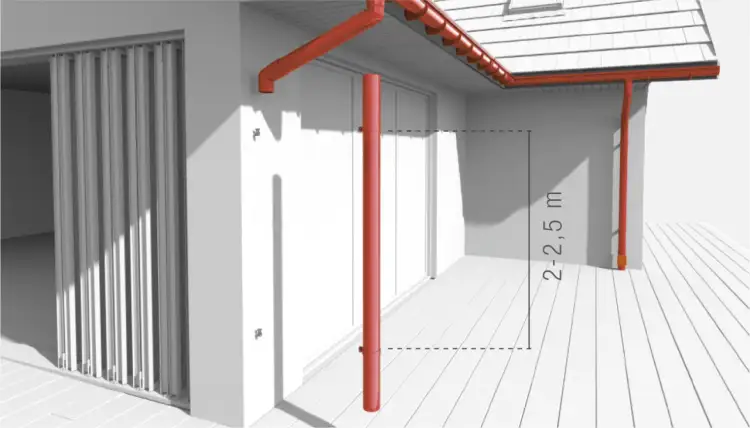 Optymalna odległość rury spustowej od ściany: Jak uniknąć błędów