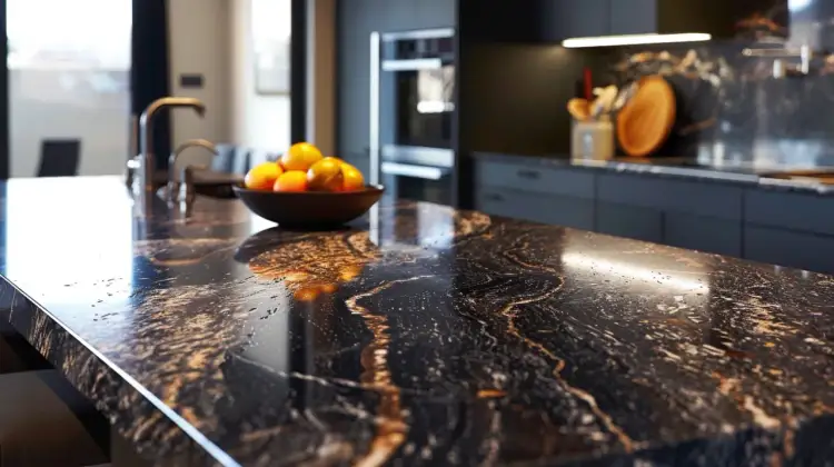 Granit szczotkowany: idealny materiał na blaty kuchenne