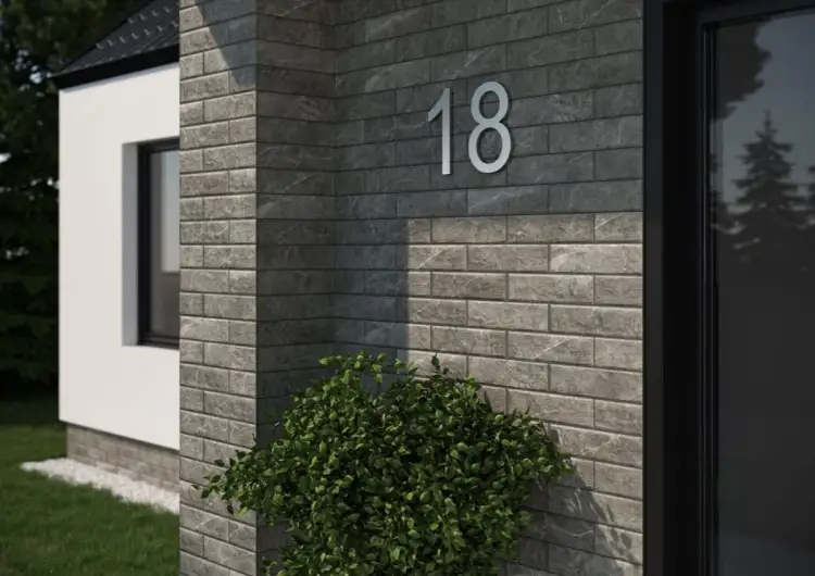 Szara cegła na elewacji: Elegancja i trwałość w nowoczesnej architekturze