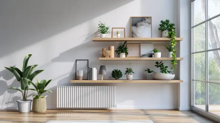 Półka nad grzejnikiem - czy to bezpieczne i praktyczne rozwiązanie?