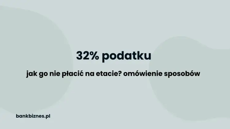 1 próg podatkowy - Kiedy naprawdę płacisz 32%?