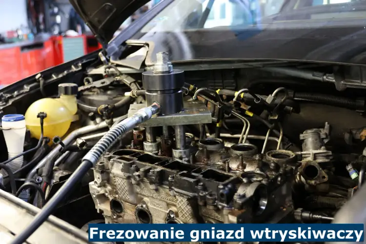 Frezowanie gniazd wtryskiwaczy: objawy, koszty i jak uniknąć awarii