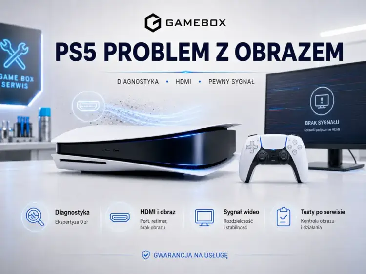 PS5 brak obrazu? Napraw czarny ekran i miganie - poradnik!