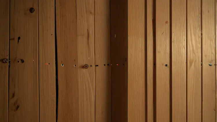 Jak zrobić ściankę działową z drewnianych listew - poradnik DIY