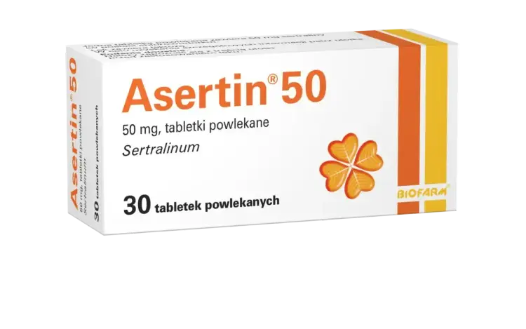 Asertin 50 i sertralina - jak brać, kiedy działa i z czym nie łączyć