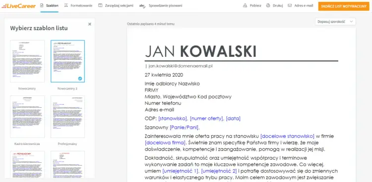 List z zapytaniem po angielsku: Wzory i zwroty, które otworzą drzwi