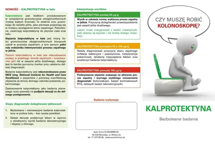 Kalprotektyna w kale - jak odczytać wynik i kiedy działać?