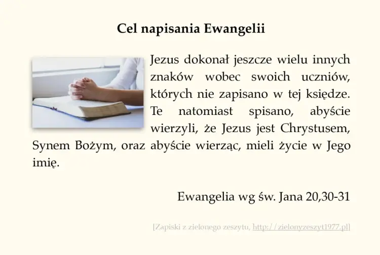 Ewangelia św. Jana - Jak czytać, by pogłębić wiarę?