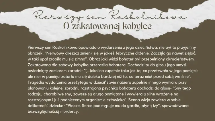 Sny Świdrygajłowa - Co naprawdę znaczą w "Zbrodni i karze"?