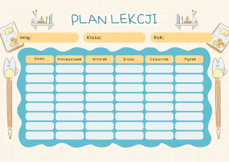 Przedmioty w 6 klasie - Co naprawdę jest w planie lekcji?