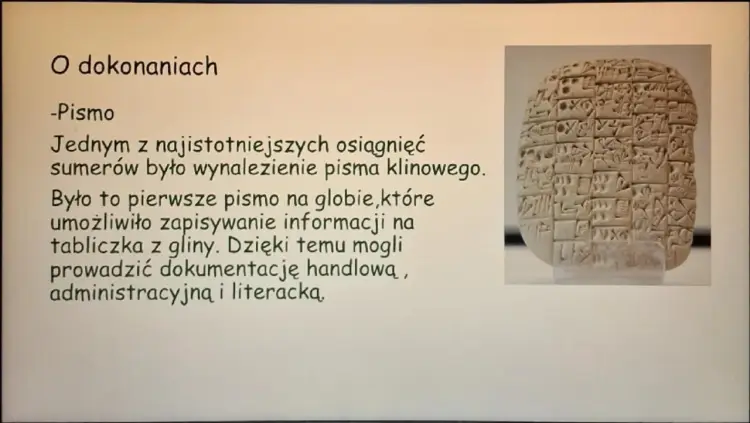 Wynalazki Sumerów: Jak ukształtowali nasz świat?